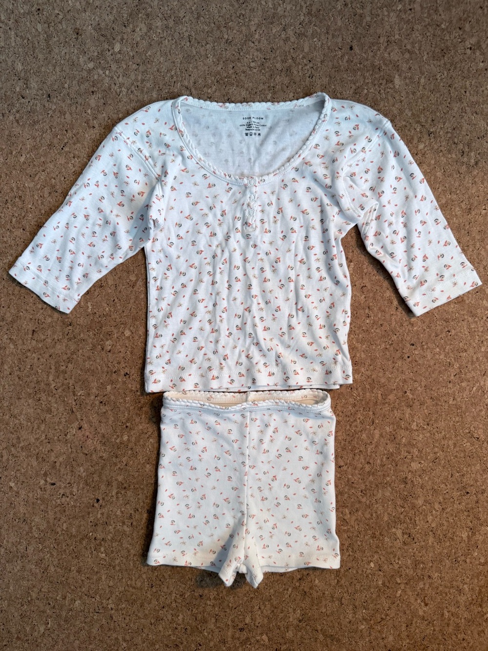 Soor Ploom Floral Set Size 4 Year EUC